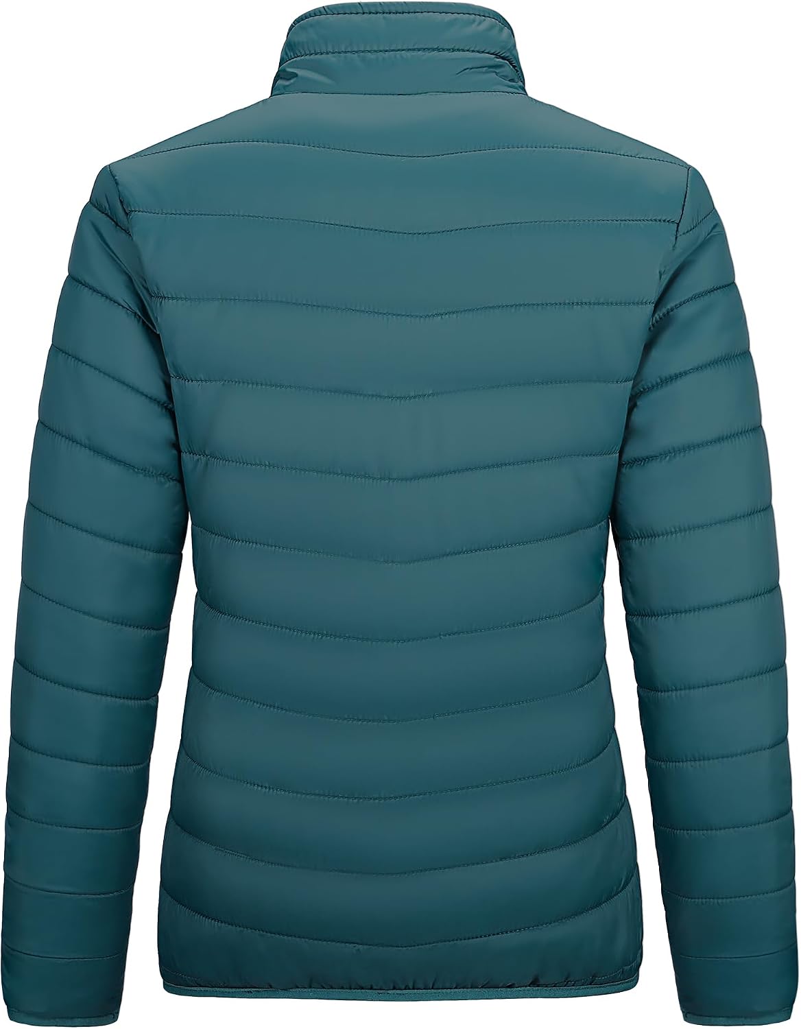 Detalle 2 de Outdoor Ventures Womens Winter Lightweight Packable Puffer Jacket with Sorona insulation