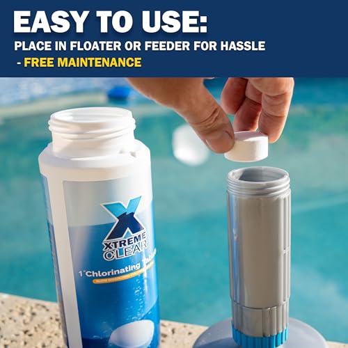 Detalle de XtremepowerUS XtremeClear 1" Chlorine Tabs for Pools, Hot Tubs & Spas