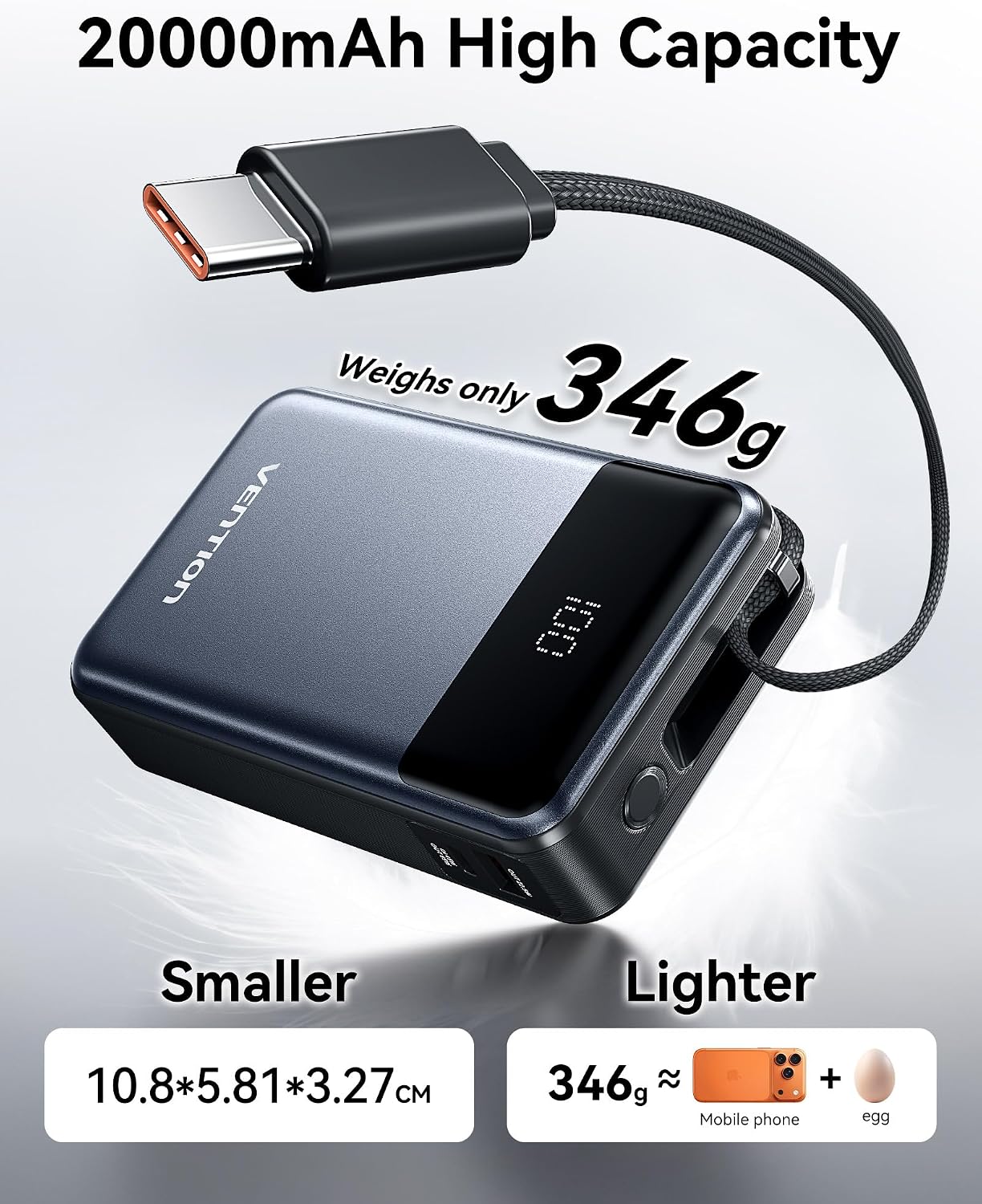 Thumbnail 4 de VENTION 65W 20000mAh Power Bank