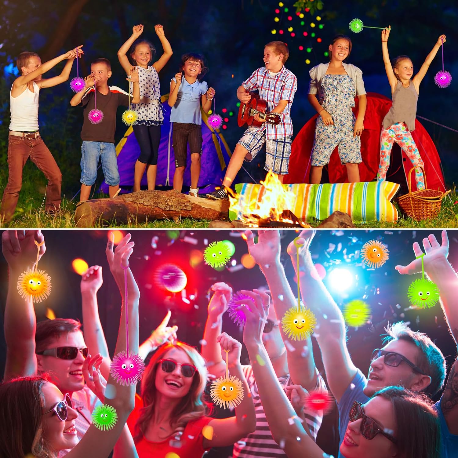 Thumbnail 6 de 24 PCS Light Up Puffer Balls 24-Pack