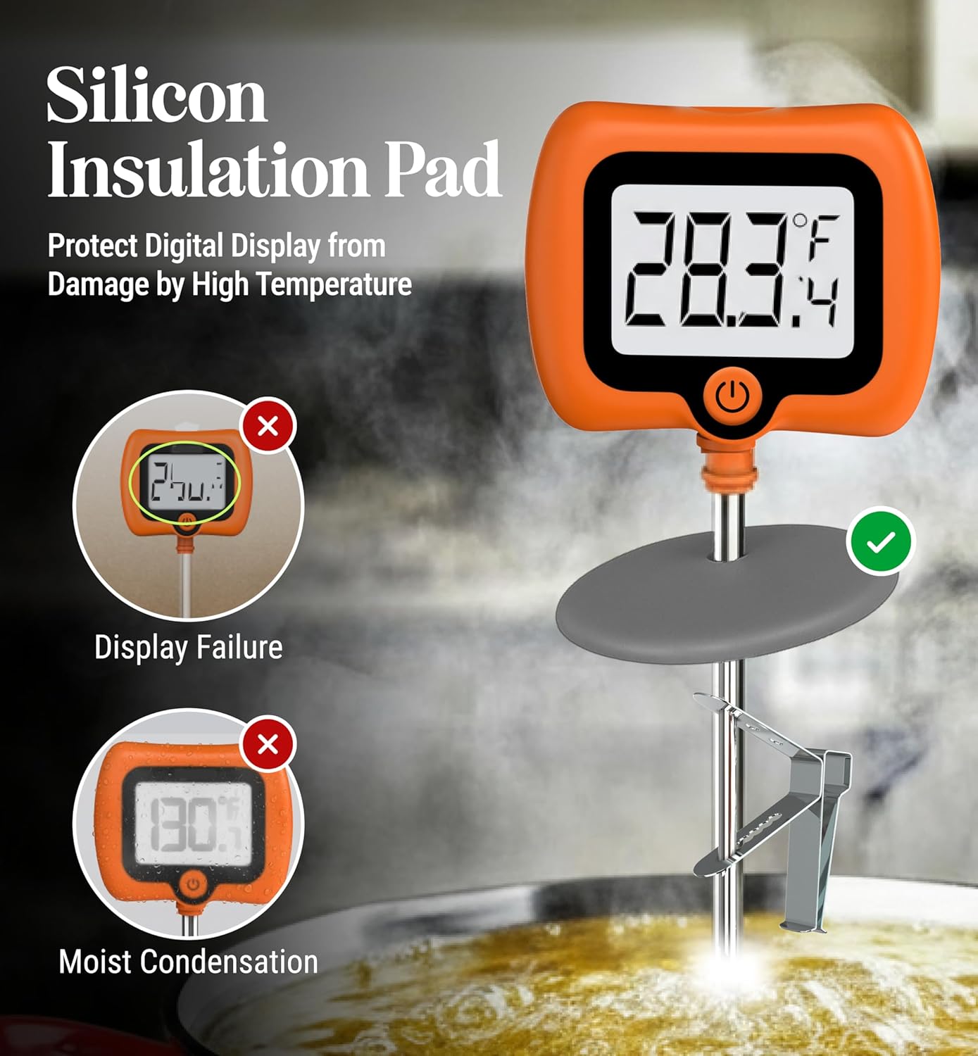 Detalle 2 de Digital Candy Thermometer 10"