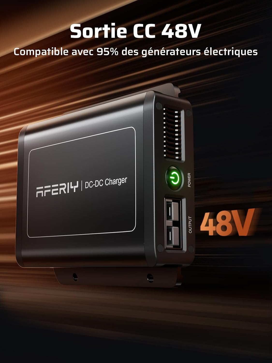 Thumbnail 2 de AFERIY Stazione Elettrica Caricabatterie 580W DC-DC per camper e stazioni 48V