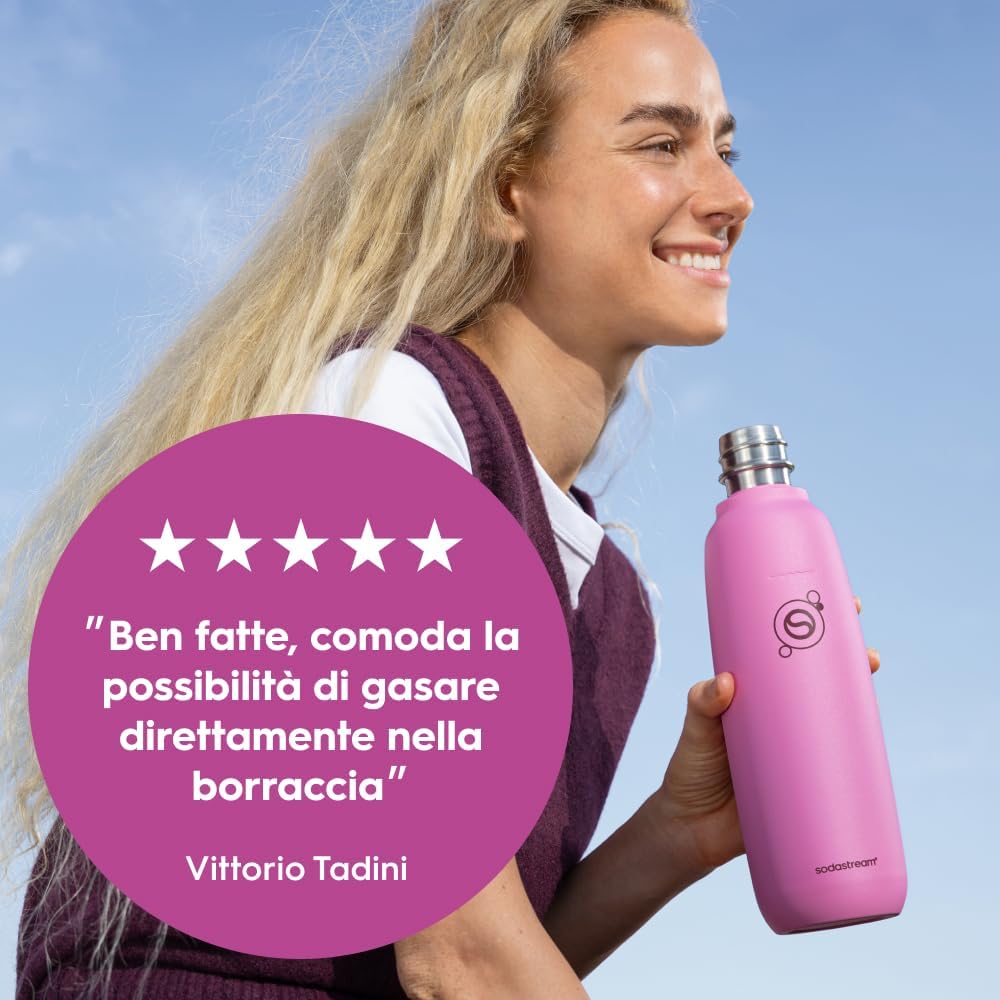 Detalle 2 de SodaStream Fizz&Go Cool 0,9 l borraccia