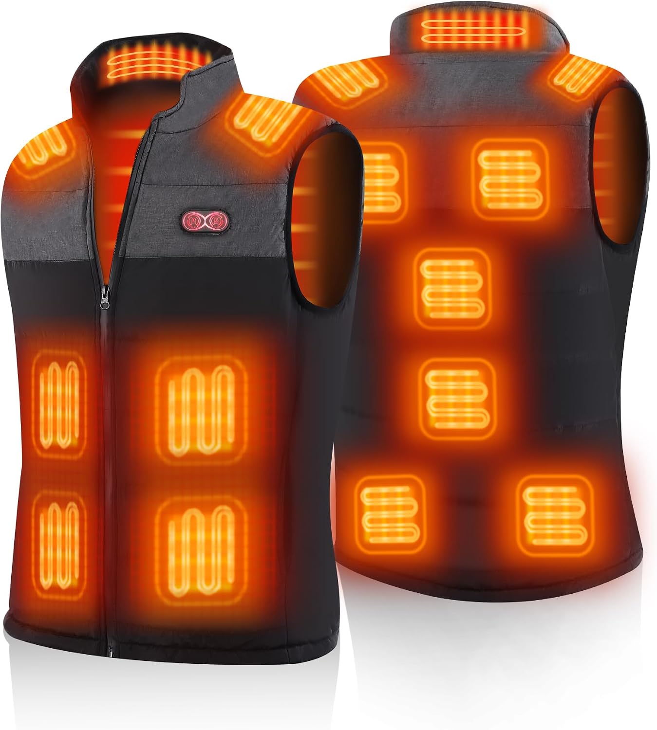 Detalle de Ejoy Heated Vest, Lightweight USB-Powered Waistcoat with 3 Heat Settings