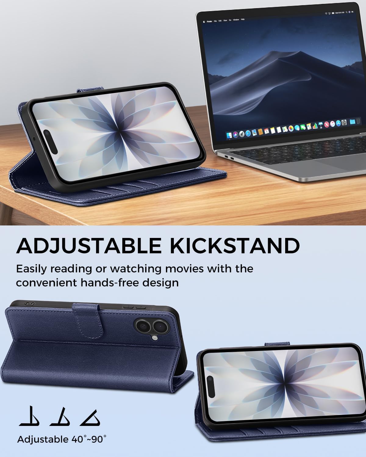 Thumbnail 4 de AIMOYU iPhone 17 Case 4‑slot Wallet