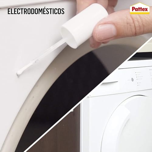 Thumbnail 5 de Pattex Nural 2 Reparador de esmalte y porcelana – esmalte blanco para desconchados, golpes y rozaduras (1 x 50 g)
