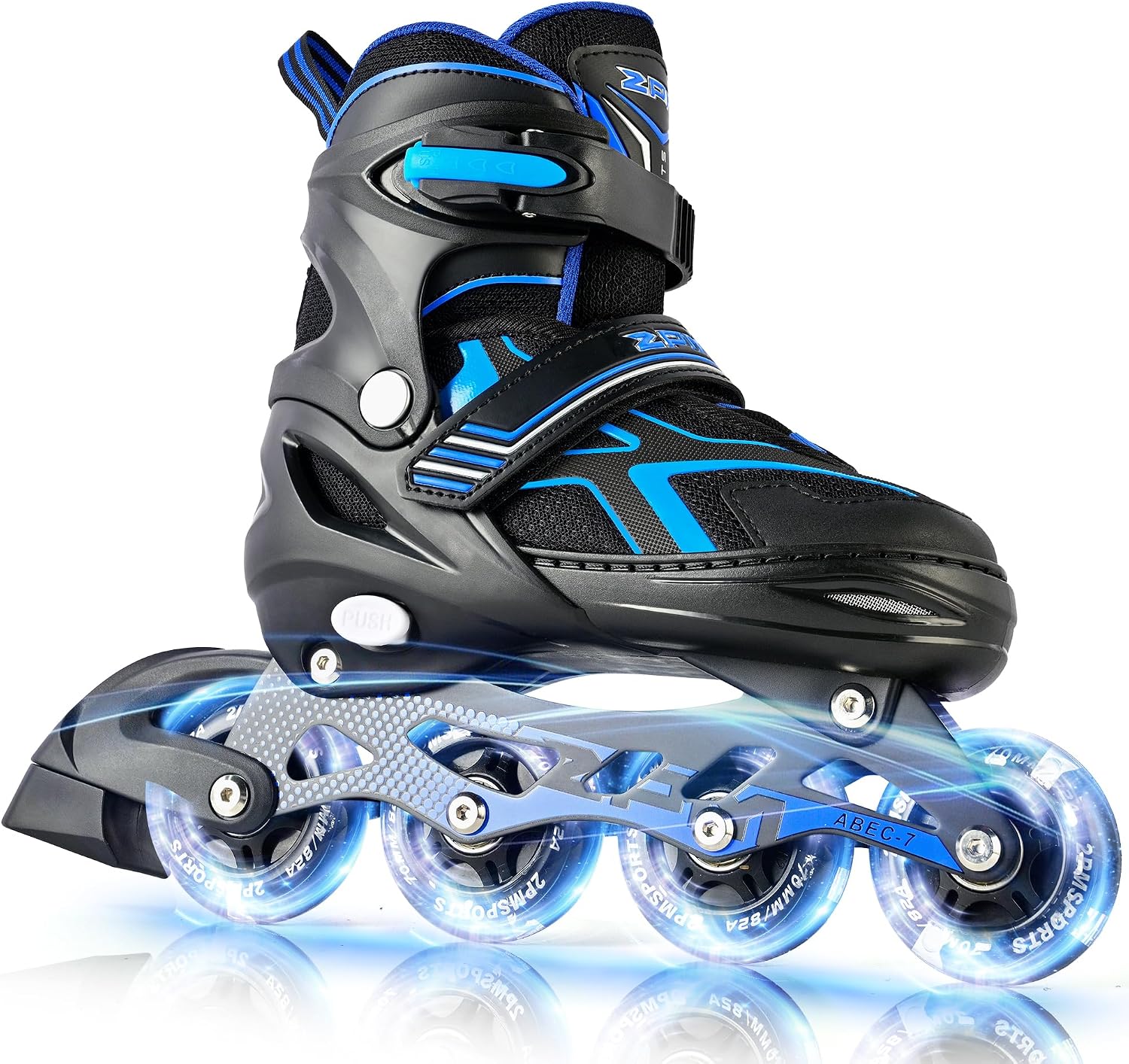 Detalle de 2PM SPORTS Inline Skates, 4-Size Adjustable