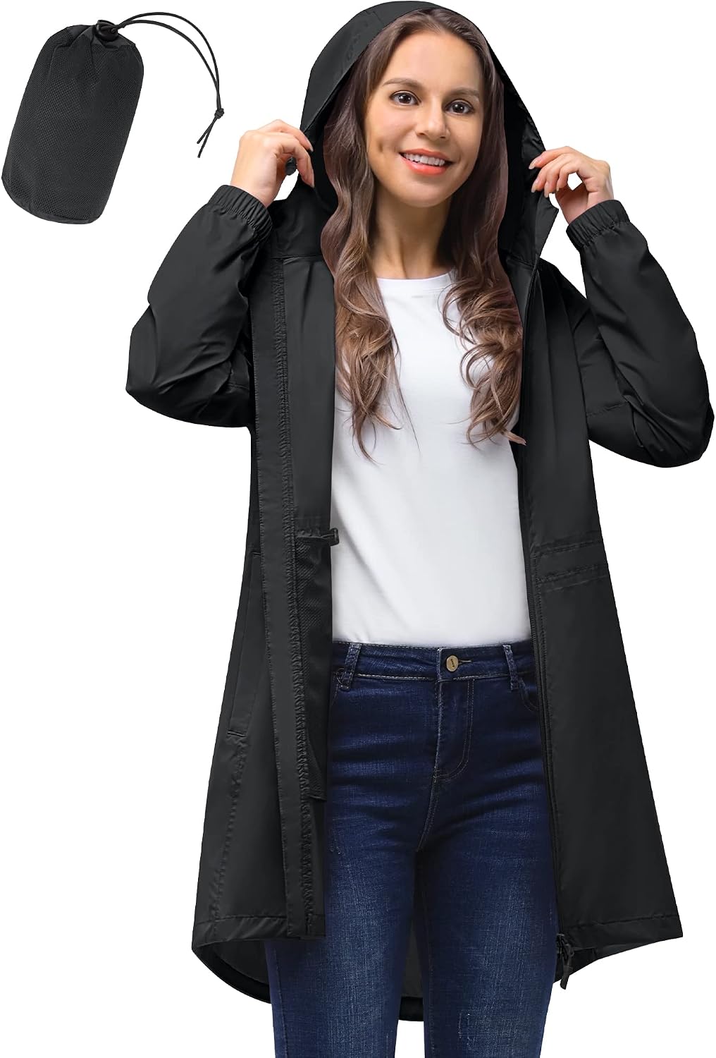 Thumbnail 6 de 33,000ft Damen Regenjacke, wasserdicht