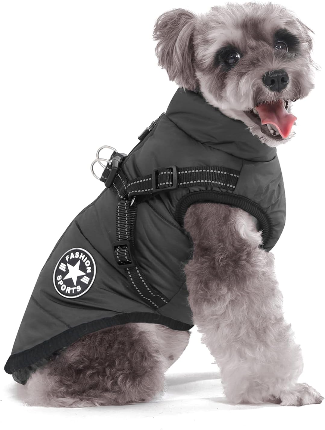 Detalle de Aywoja Dog Coat with Harness 8 Sizes
