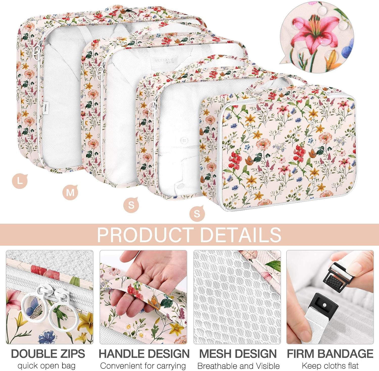 Thumbnail 2 de KPX Packing Cubes, 8-Piece Set
