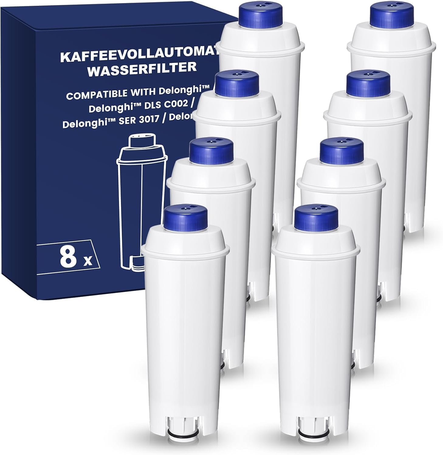 Detalle 2 de Filtro Acqua Addolcitore compatibile per Macchine Delonghi – DLSC002 e modelli ESAM/ECAM