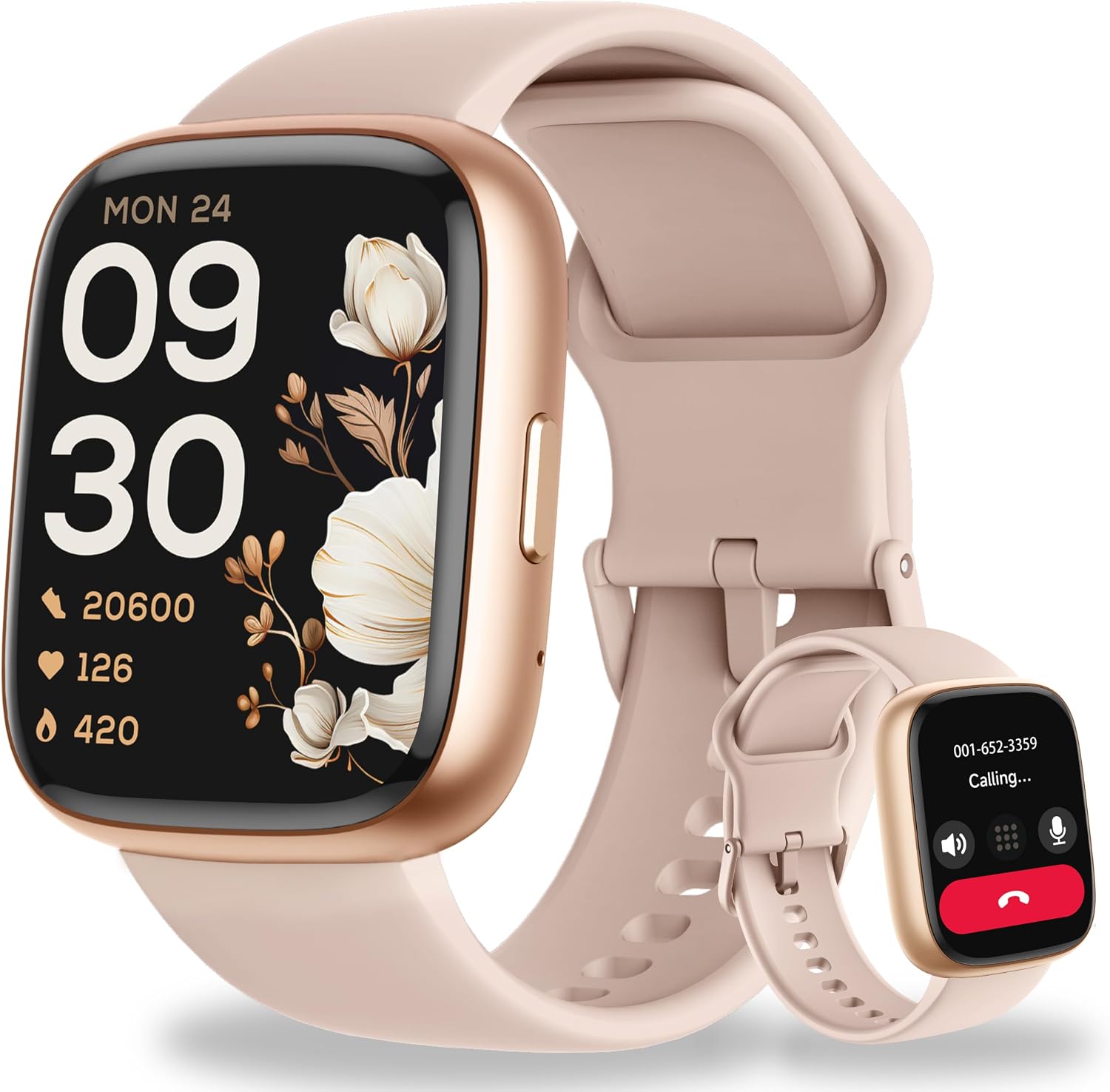 Detalle de LODIMEKE Smart Watch with Alexa Built-in – 1.83", IP68, 110+ Sports, Heart Rate & SpO2