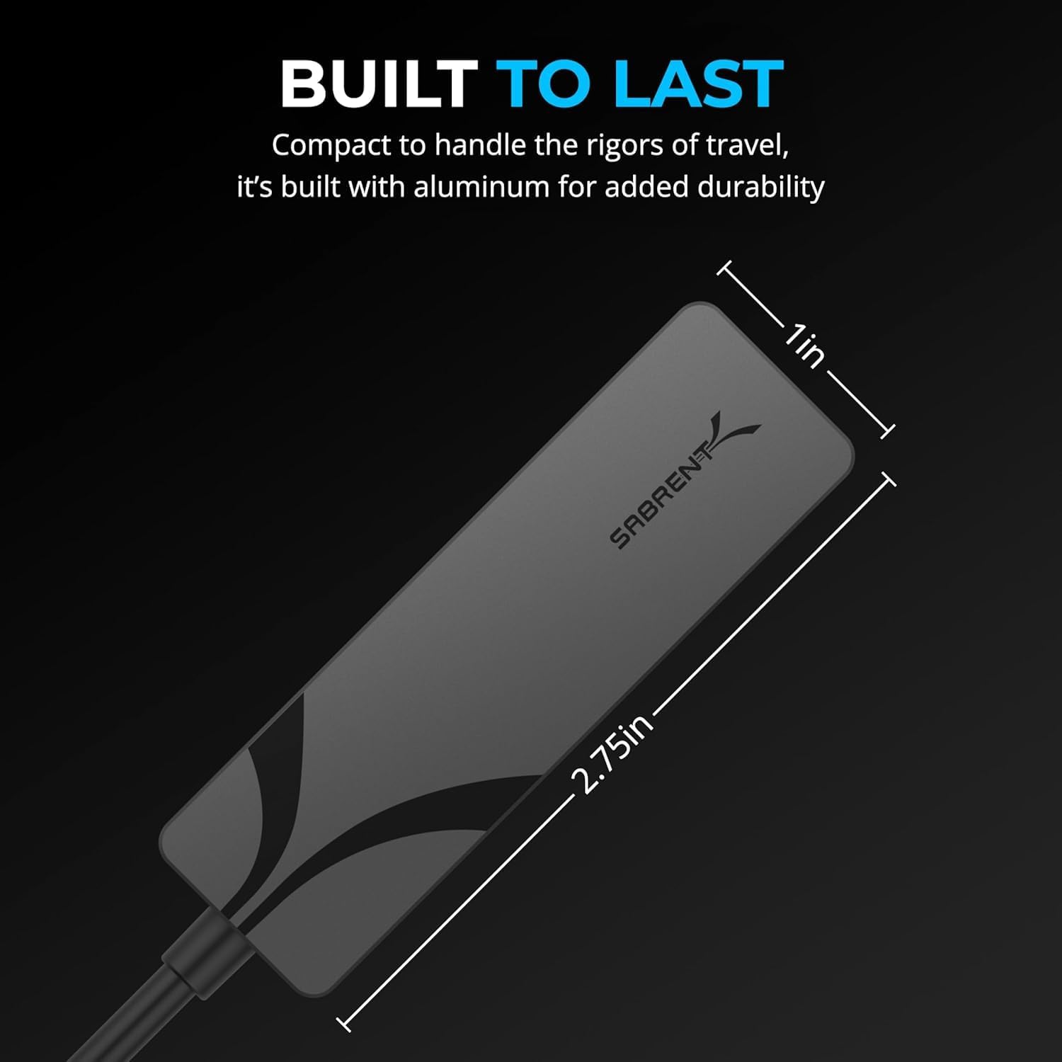 Thumbnail 6 de SABRENT NT-C5GA 5Gbps USB-C Ethernet adapter 📡
