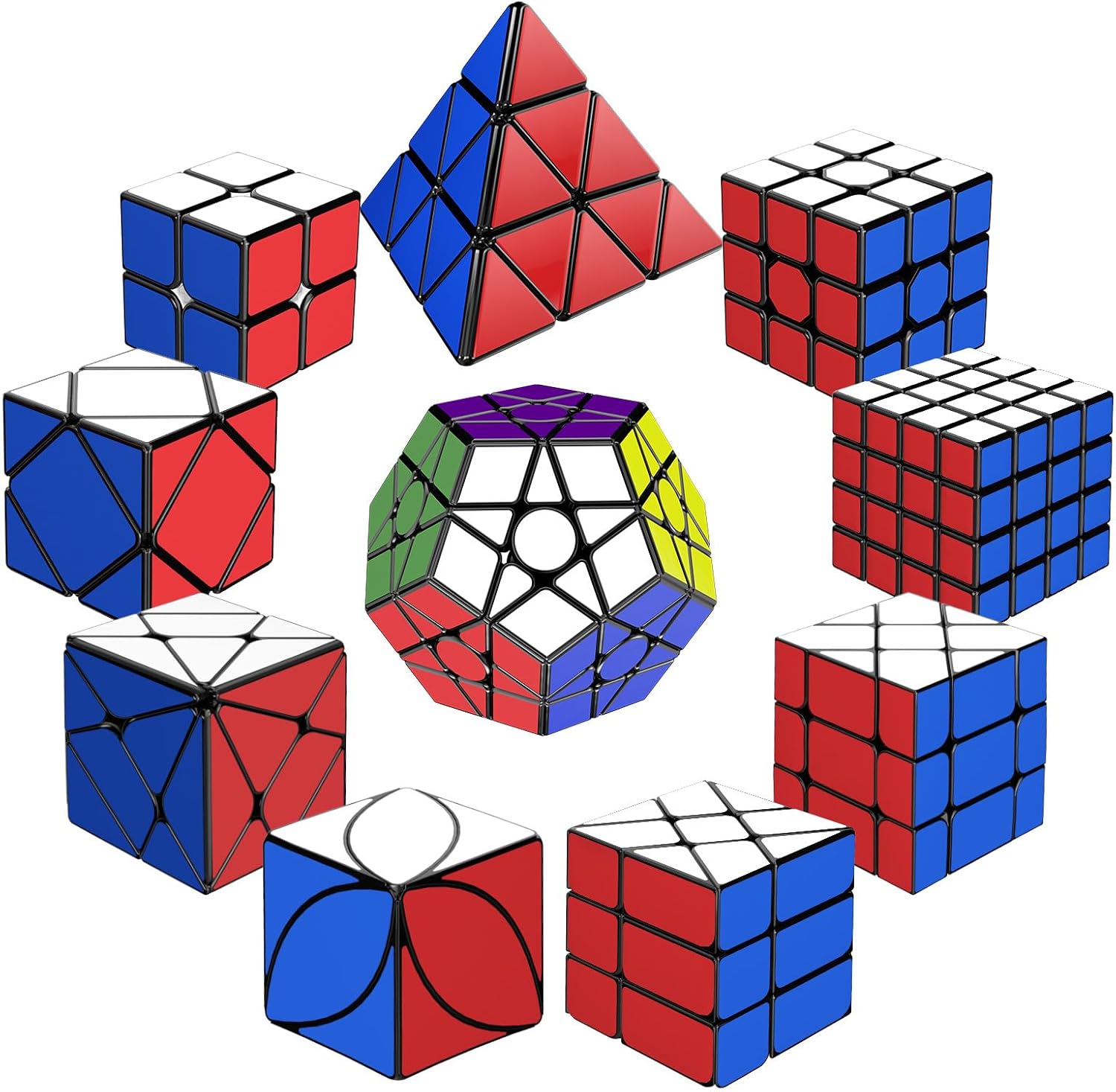 Detalle de STEAM Life Speed Cube Set 10-Pack