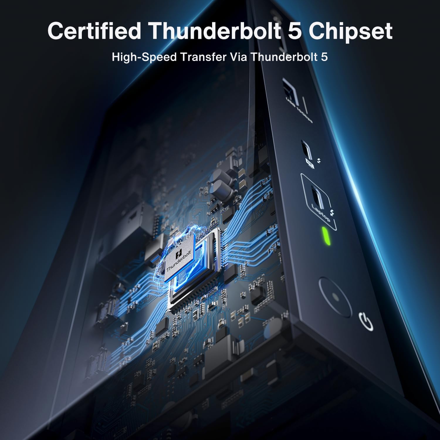 Detalle 2 de iVANKY Thunderbolt 5 Dock FusionDock Pro 3