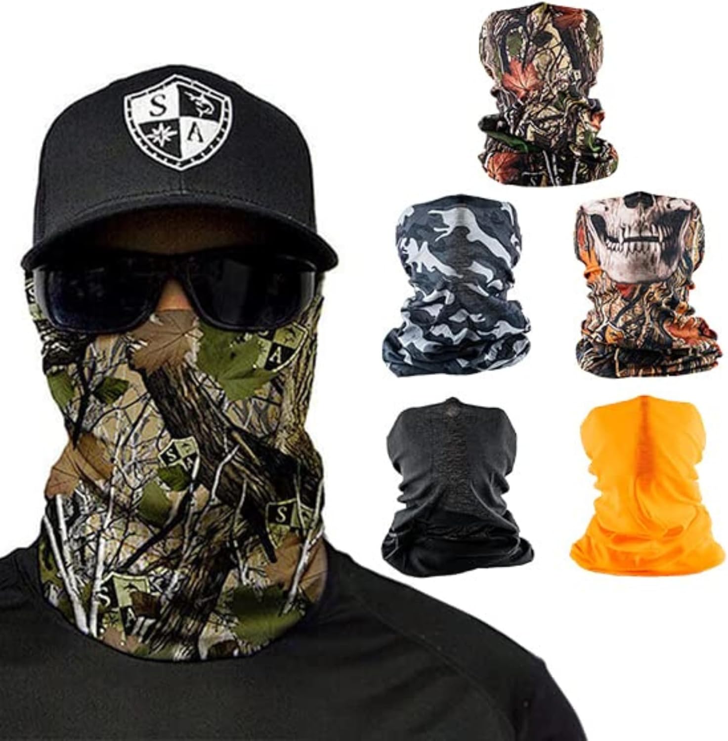 Detalle 2 de S A Company 5-Pack UV Neck Gaiter 30+ 🧣