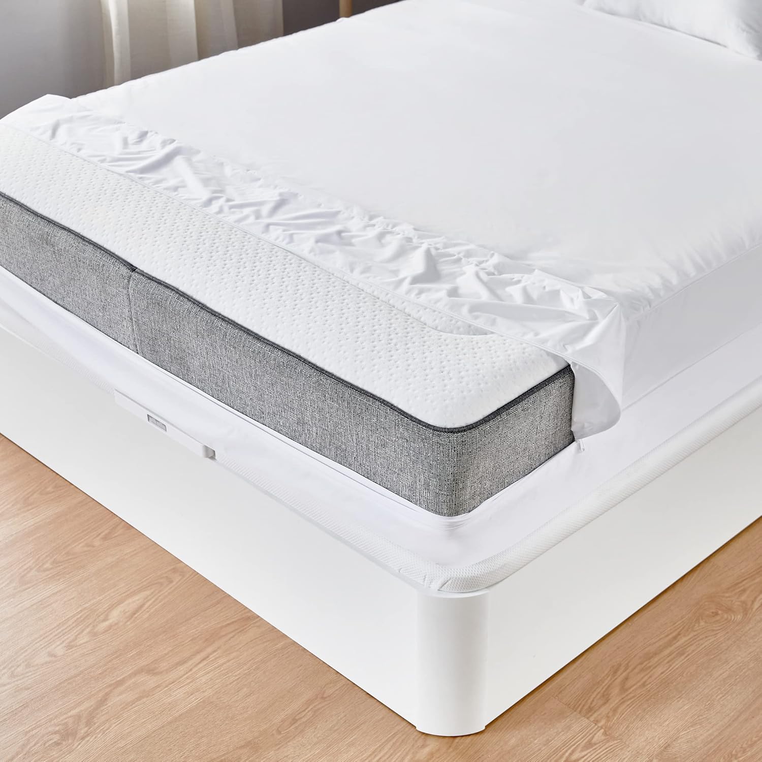 Thumbnail 4 de Pikolin Home - Funda Impermeable para Colchón 🛏️ 100x200 cm