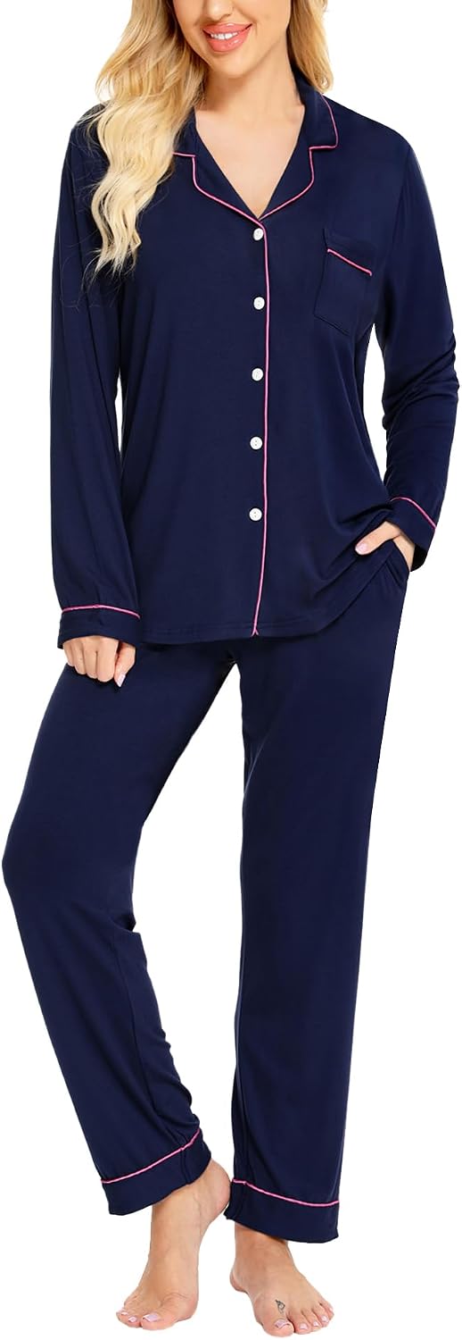 Detalle 1 de SWOMOG Womens Pajamas Set 2-piece sleepwear