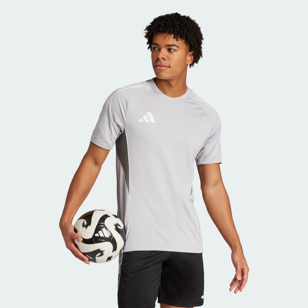 Thumbnail 2 de Adidas Camiseta entrenamiento Tiro 25 Competition — Gris