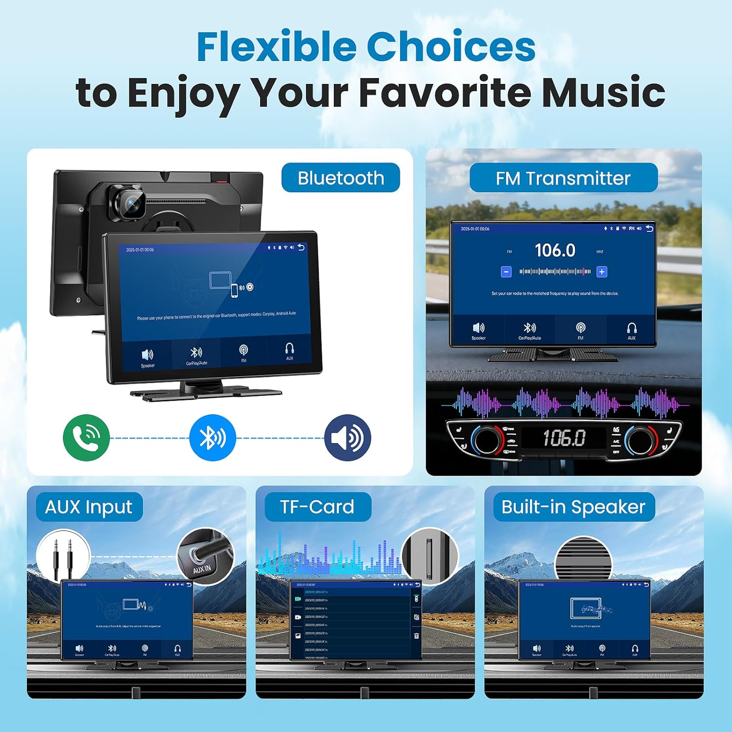 Detalle 2 de Portable CarPlay Screen 11.3-inch Wireless