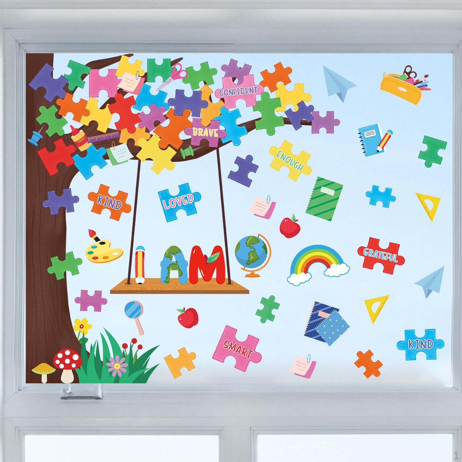 Detalle 2 de HLNIUC Positive Affirmation Wall Decals