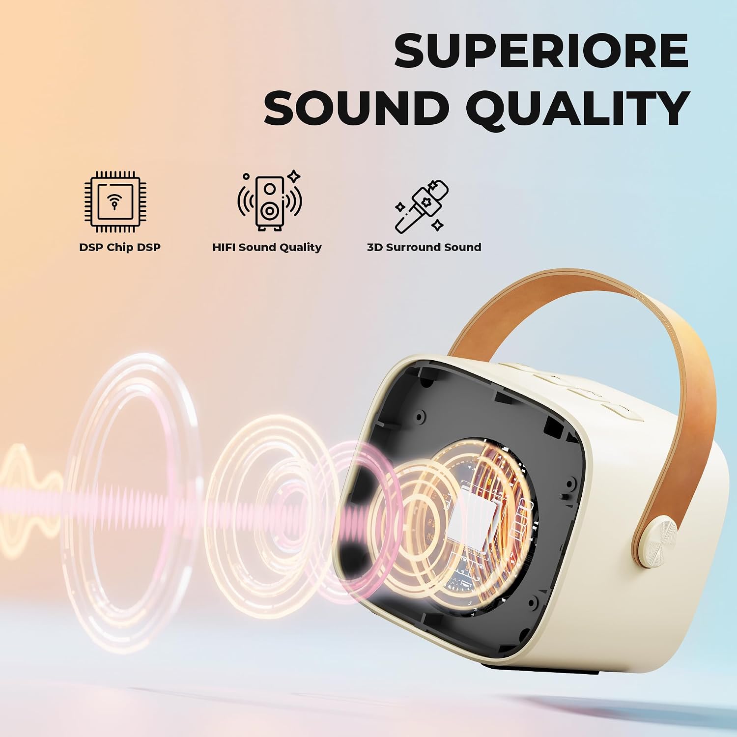 Detalle 2 de Ankuka Karaoke per bambini 450 g 🎤