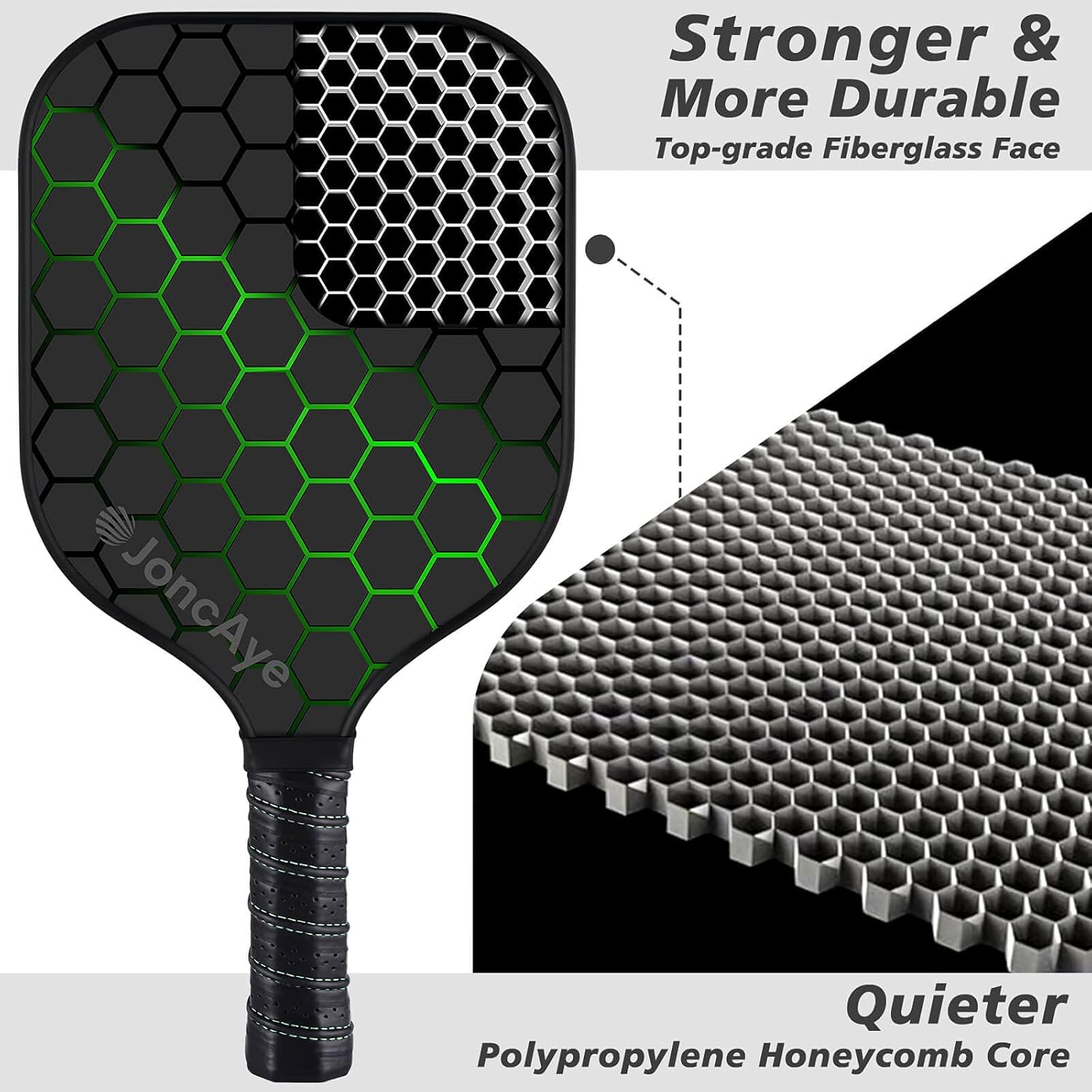 Thumbnail 2 de JoncAye BLITZ Pickleball Paddle Set 8 oz