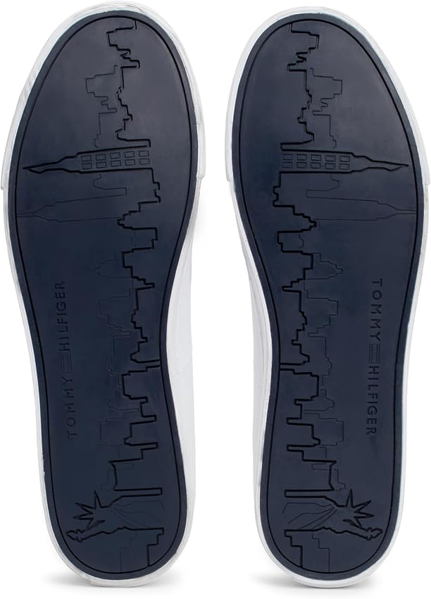 Thumbnail 6 de Tommy Hilfiger Essential Leather Sneaker 👟 Hombre Blanco 42