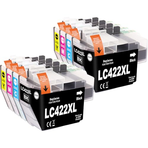 Cartouches Jhaan LC422XL pour Brother LC422XL ⚙️