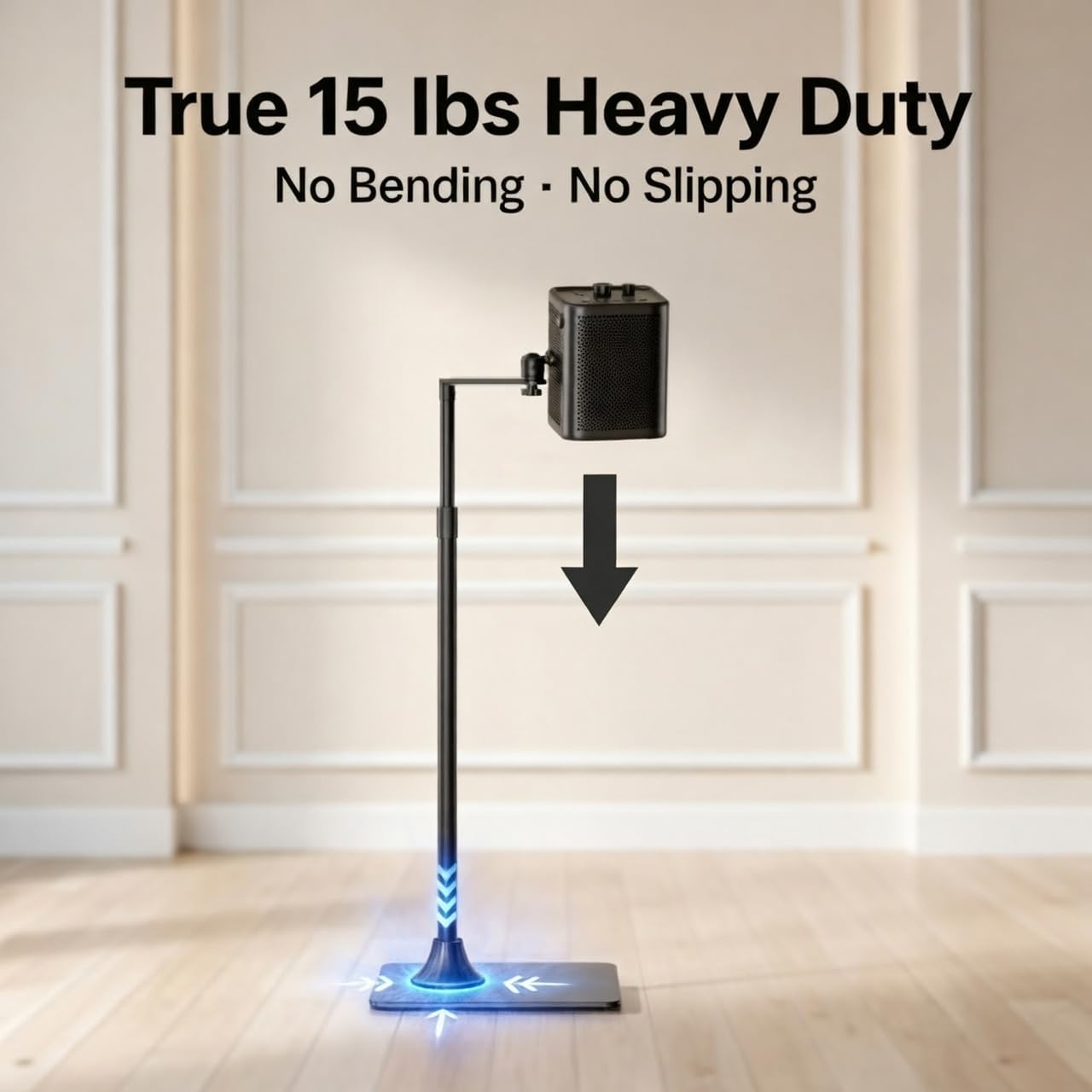 Thumbnail 2 de MODEGAO Stable Projector Floor Stand with Extension Arm & Patented Base