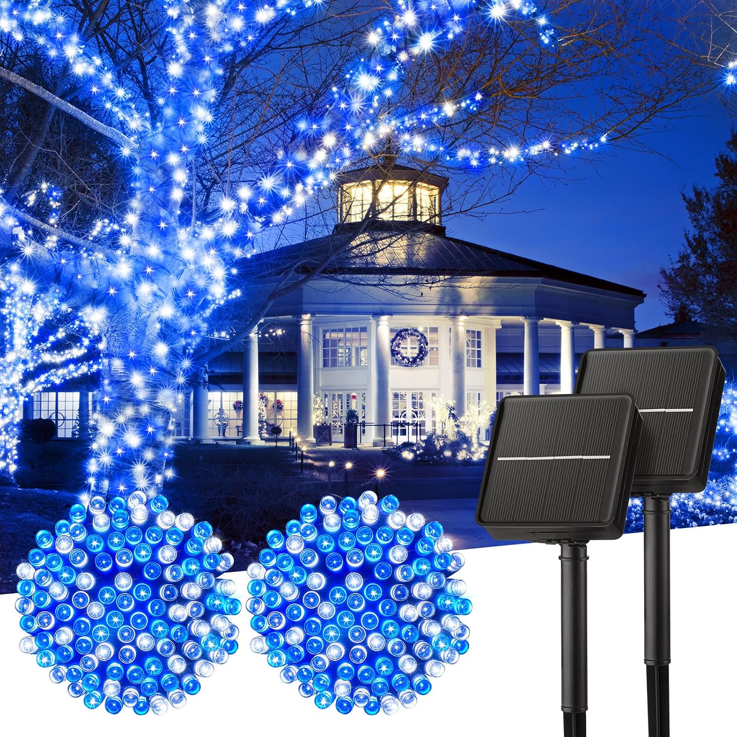 Detalle de Minetom Solar String Lights, 80 Feet