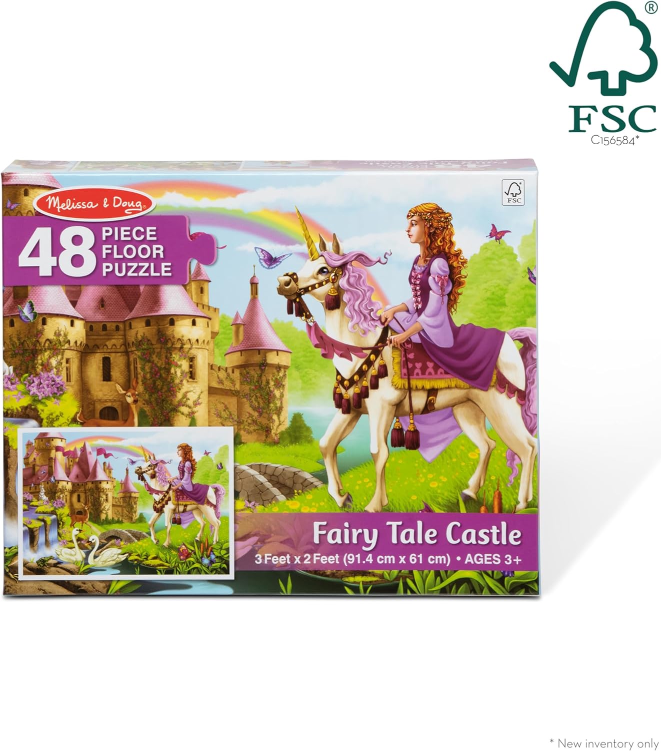 Thumbnail 5 de Melissa & Doug Fairy Tale Castle Puzzle 48pcs 🧩