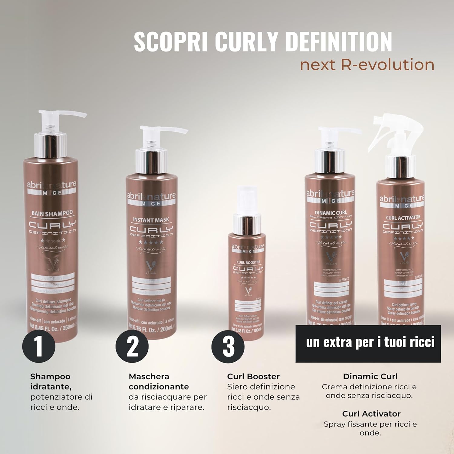 Thumbnail 5 de abril et nature Curly Definition 1000 ml