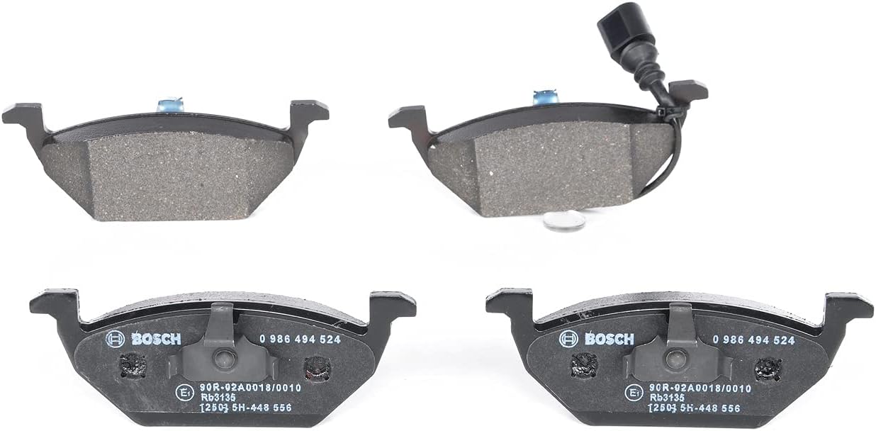 Detalle de Bosch BP1445 – Plaquettes de frein avant sans cuivre (Low-Metallic), jeu de 4