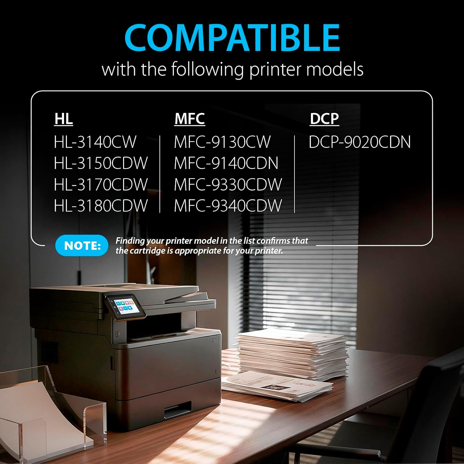 Detalle de Smart Ink TN221TN2254Pack Compatible Toner Cartridge, 4-Pack