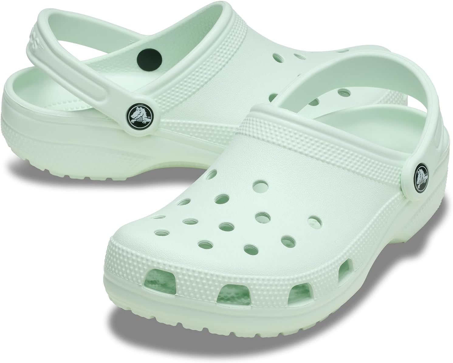 Detalle 2 de Crocs Classic Clog 42-43 EU Mint Tint – leicht, wasserfreundlich und anpassbar