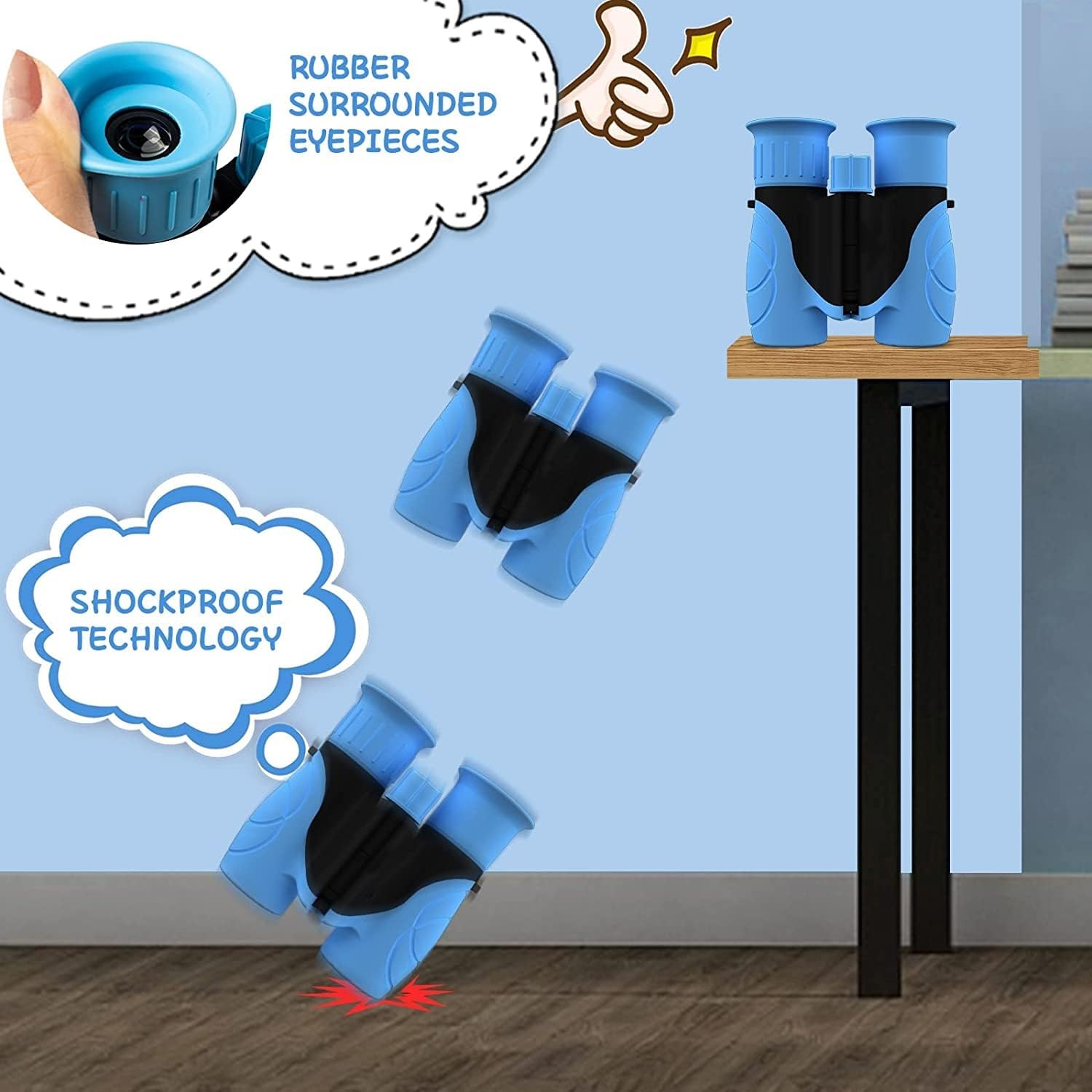 Detalle 2 de Kizplays Fernglas 8x21 für Kinder