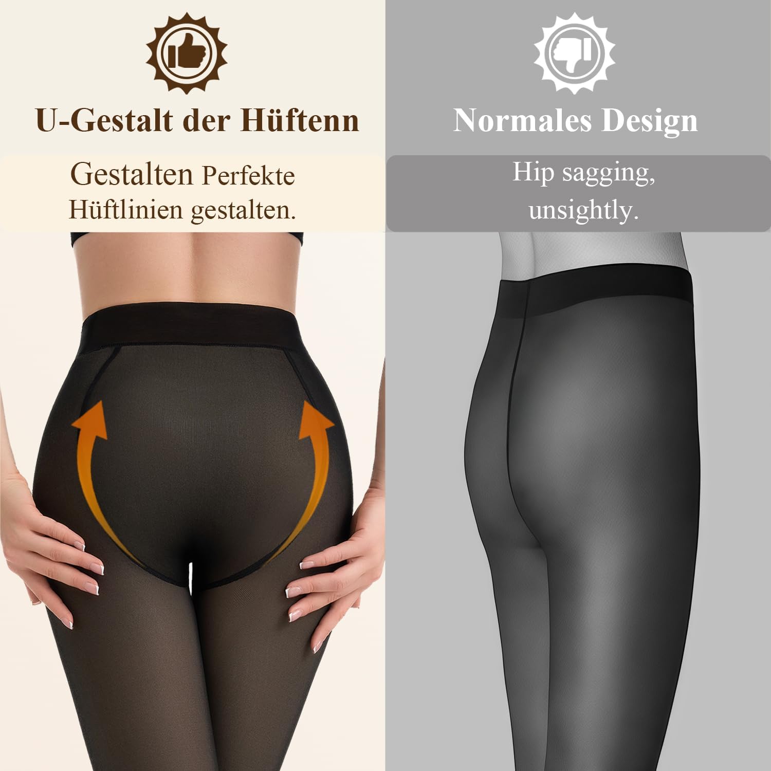Thumbnail 1 de Thermo Strumpfhose 320 g