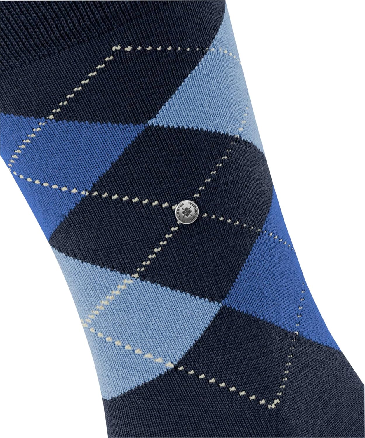 Thumbnail 3 de Burlington homme Edinburgh: chaussettes respirantes en laine tendance Argyle, confort quotidien et travail