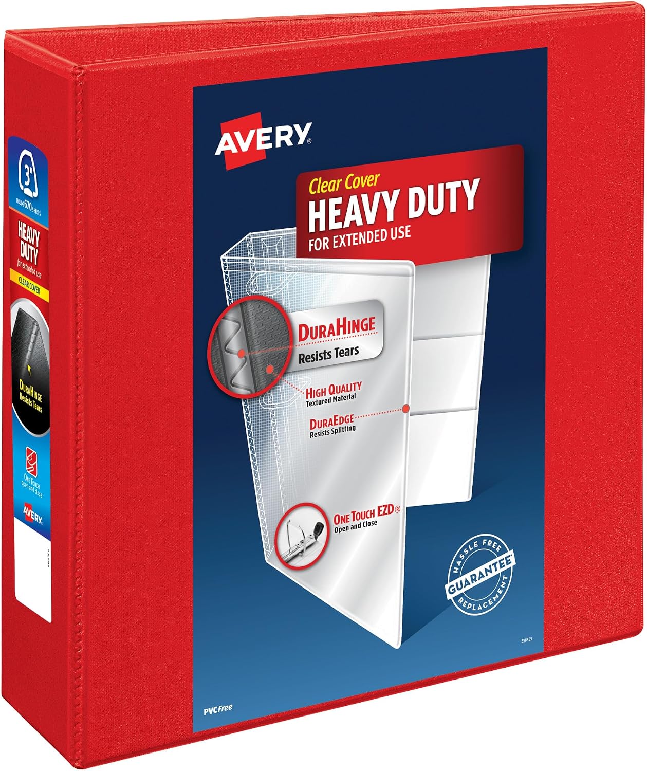 Detalle de Avery 3-Ring Binder, 3-Inch EZD Rings