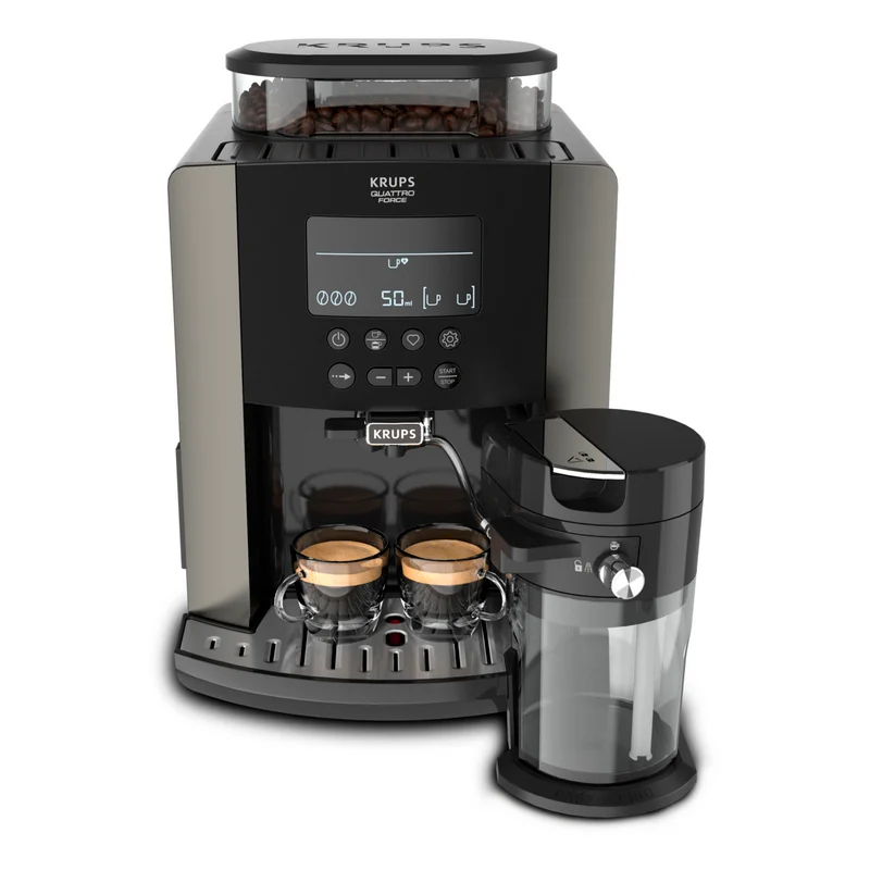 Detalle 2 de Krups Arabica Latte EA819E10 ☕ Cafetera Espresso Automática