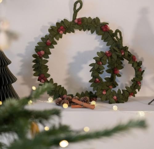 Thumbnail 1 de Én Gry & Sif Couronne de porte, 30 cm 🎄