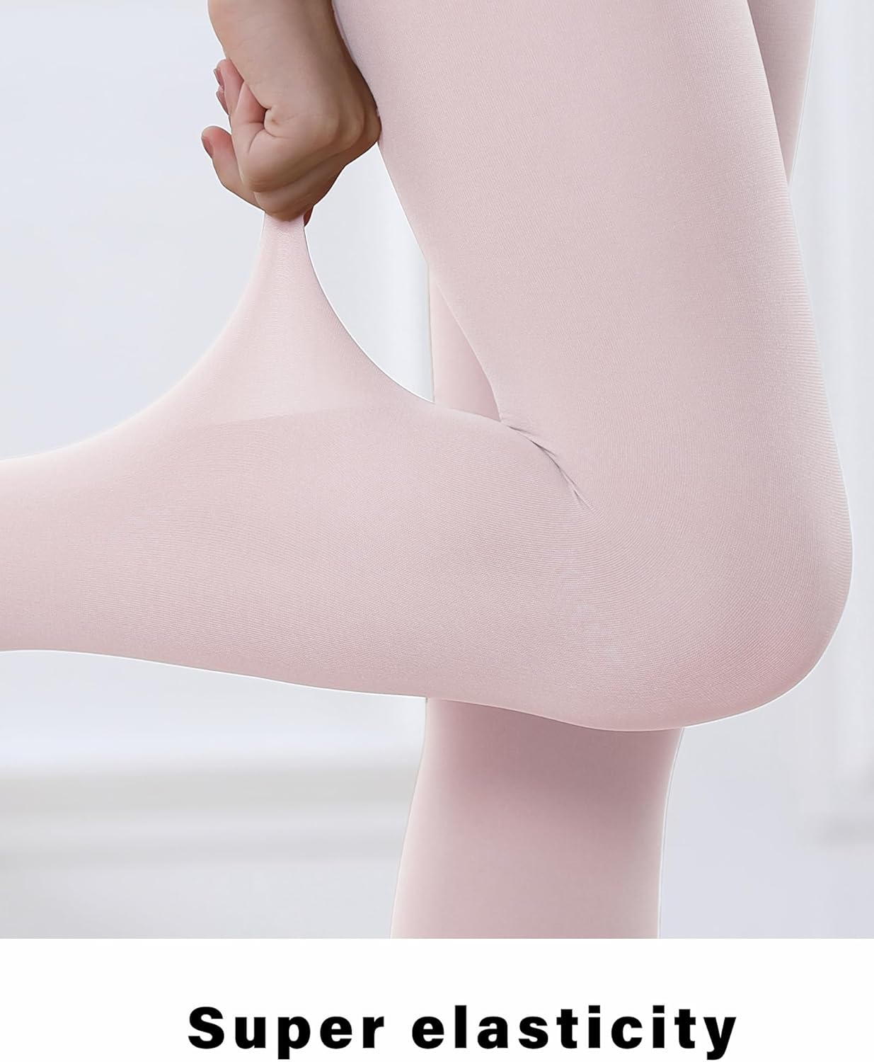Detalle de Stelle Girls' Ultra Soft Pro Dance Tight / Ballet Footed Tight (Toddler to Big Kid)