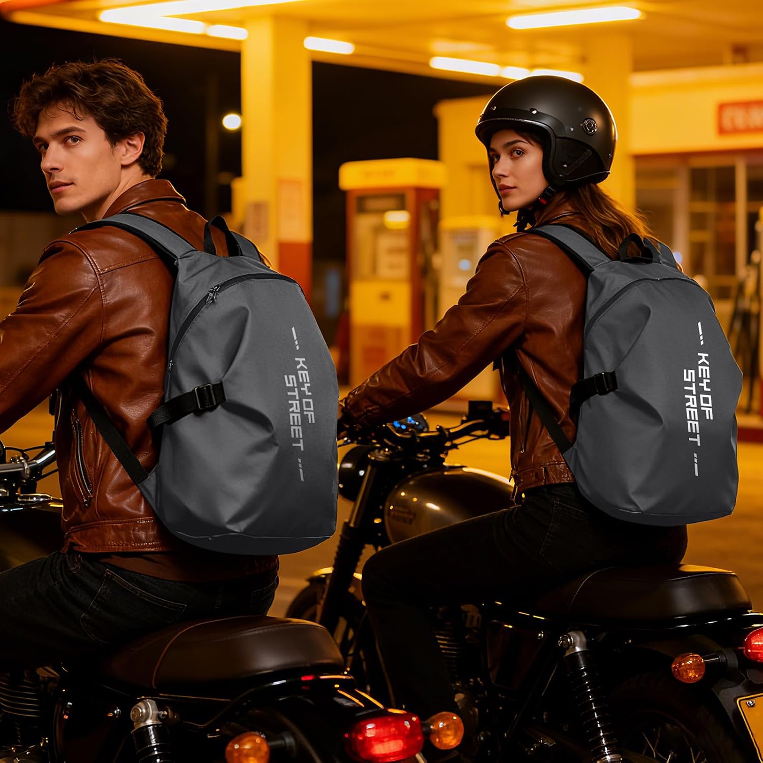 Thumbnail 6 de HYC00 Mochilas de Motocicleta para Hombres