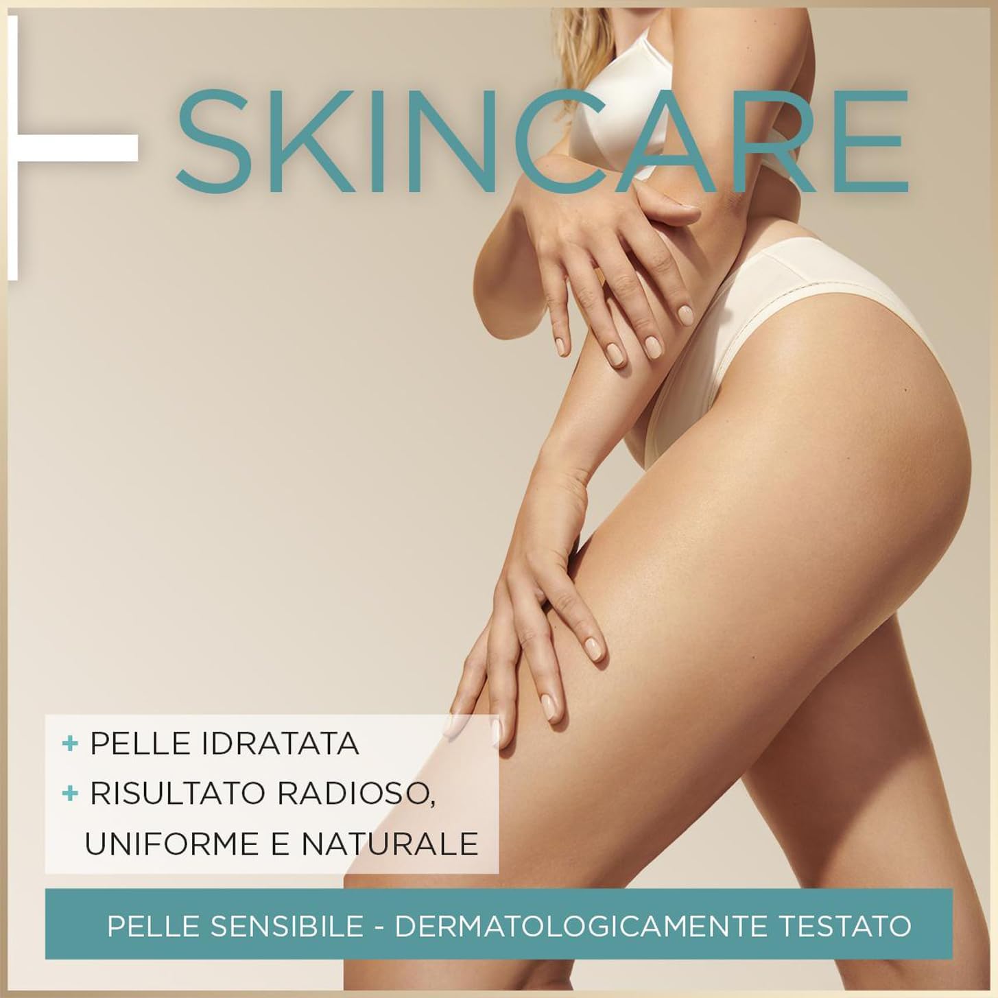 Detalle 2 de Garnier Ambre Solaire Latte Autoabbronzante Natural Bronzer: effetto naturale in 1 ora, 200 ml