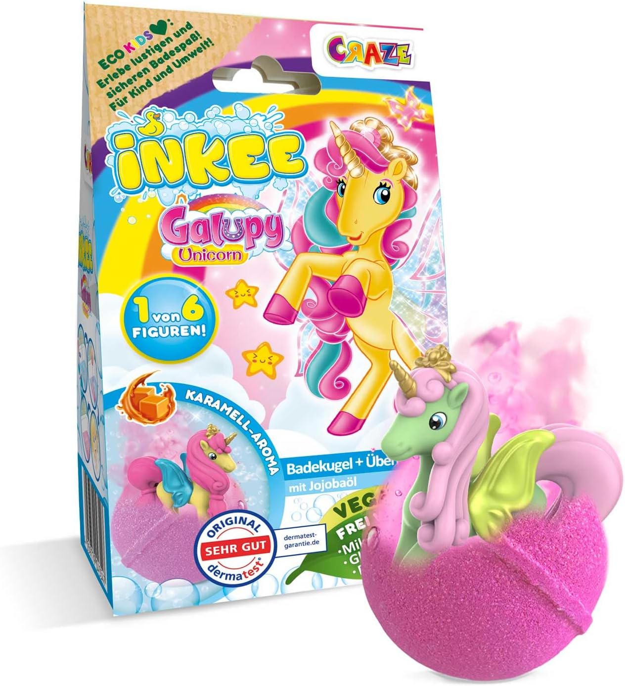 Thumbnail 6 de INKEE Bombas de baño unicornio 5-Pack