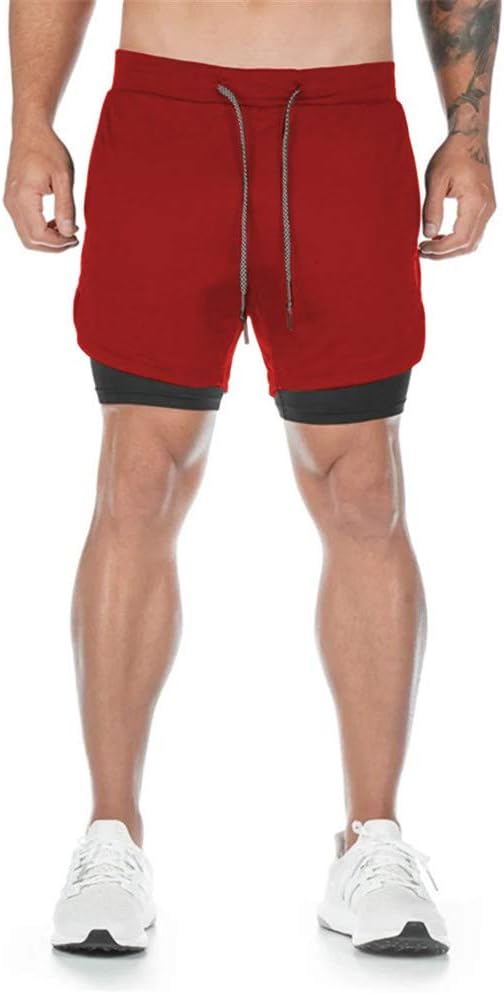 Thumbnail 2 de Superora Herren Laufshorts 2-in-1 Sport Shorts mit Taschen – atmungsaktiv & schnell trocknend