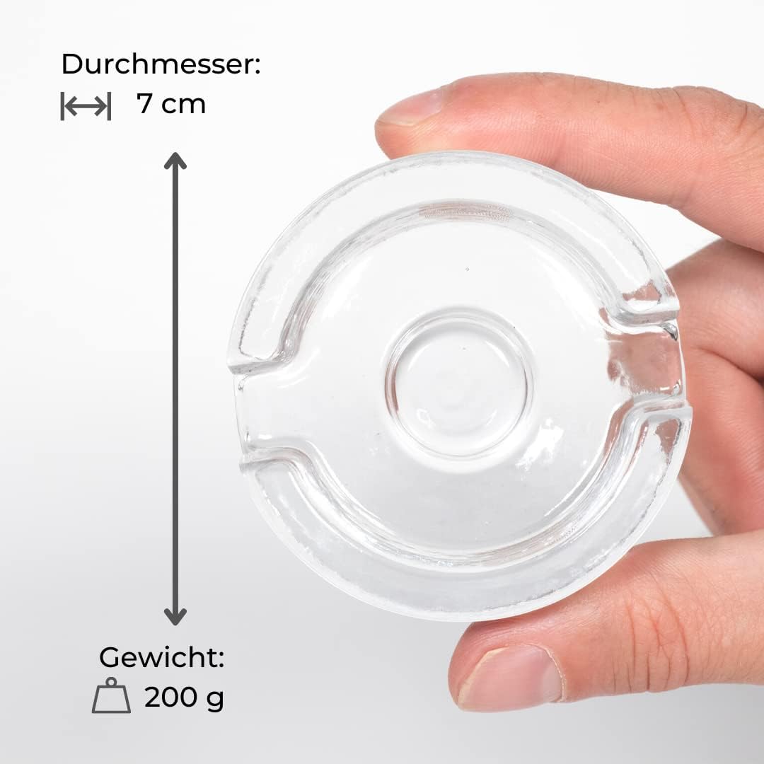 Detalle de GREEN WISE Fermentierglas Set 2er – je 1,4 L mit Gärventil, Deckel & Gewichten