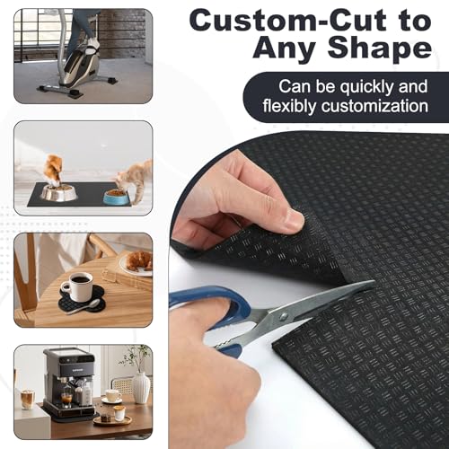 Thumbnail 4 de Tel Charme Anti Vibration Pads for Washing Machine (60×60 cm) – Double-Sided Non-Slip, Cuttable Floor Protector