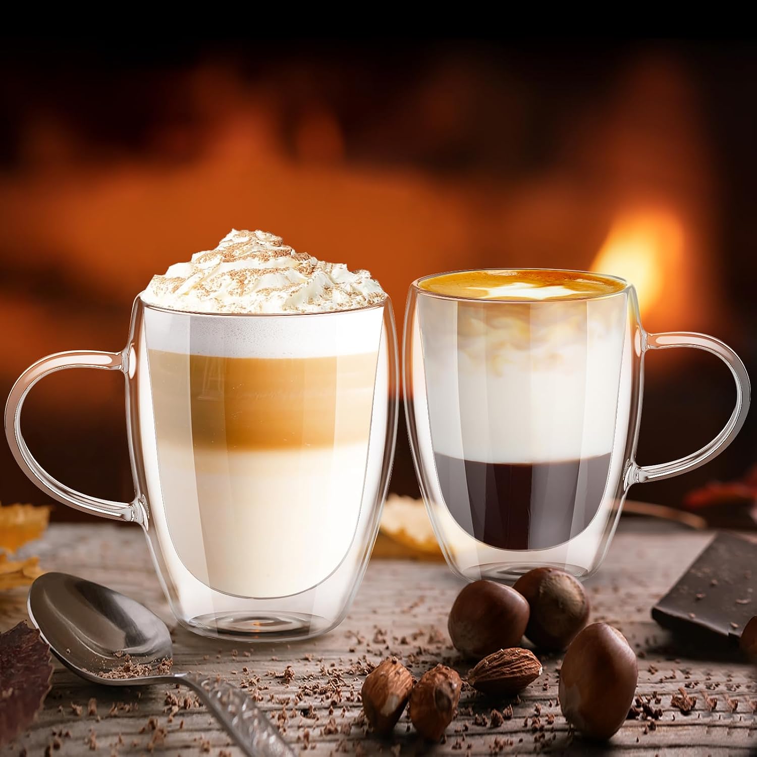 Thumbnail 4 de Esilihom 4 Pack double-walled mugs 350ml